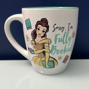 NWT Disney Belle “Fully Booked” Mug
